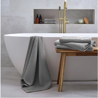 Waffle Bath Towel