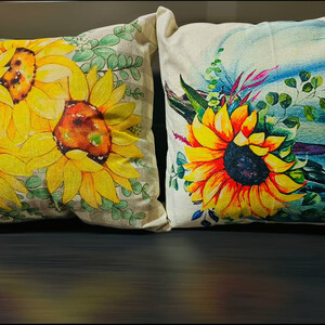 Sunflower serenity cushion set