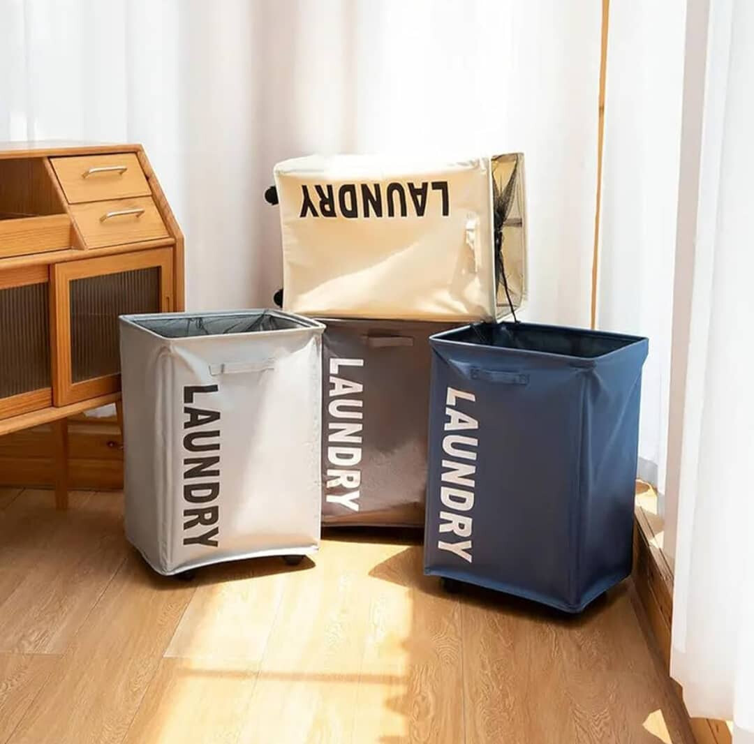 ROLLABLE LAUNDRY BINS