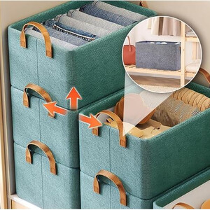 Foldable Gray Storage Organiser