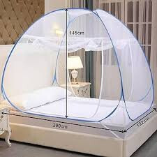 White Elegance Dome Bed Tent Net