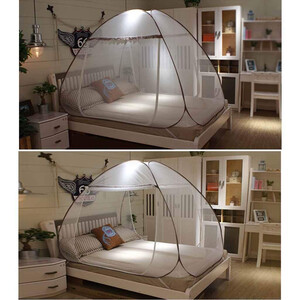 White Elegance Dome Bed Tent Net