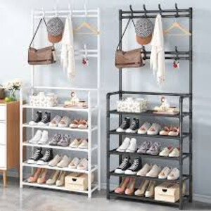 Garment & Shoe Organizer Stand