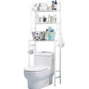 Space-Saver Toilet Shelf