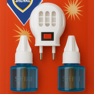 Shenke Electric Mosquito Repellent with 2 Refill Bottles