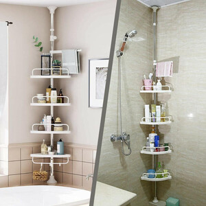 Telescopic Corner Shower Caddy