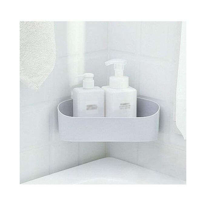 Punch-Free Corner Shelf