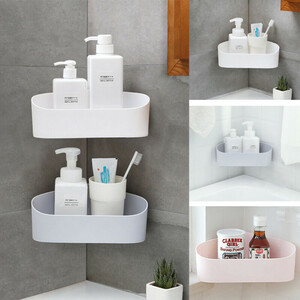 Punch-Free Corner Shelf