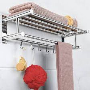 AquaEdge™ Multi-Function Bathroom Wall Rack