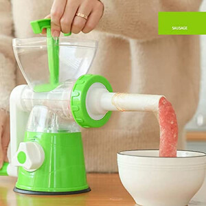 DajuZone™ Manual Meat Grinder – Heavy-Duty Hand Crank Mincer