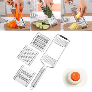 Pro-Grade Multi-Blade Vegetable Slicer & Grater