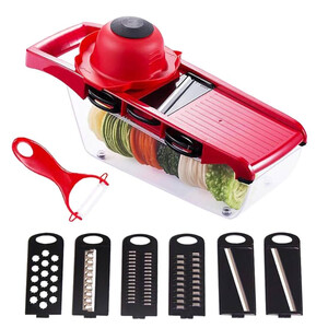 SliceMaster Pro – 5-in-1 Vegetable Shredder & Grater