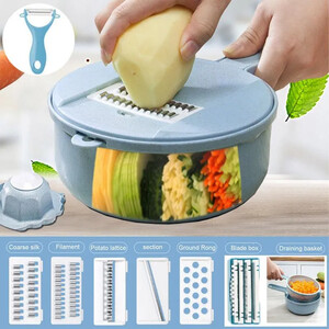 Easy-Chop Stainless Steel Shredder