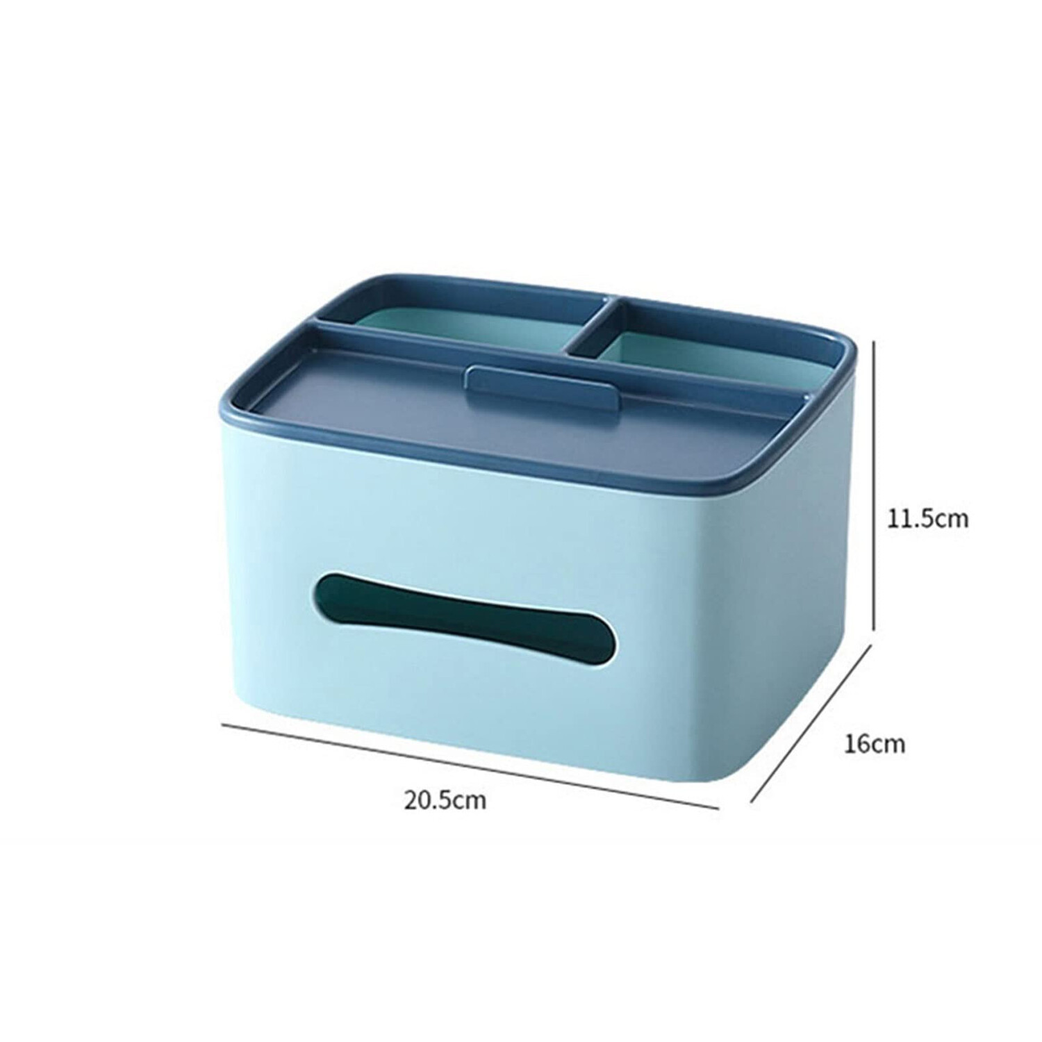 DajuZone™ Multi-Compartment Tissue Organizer Box