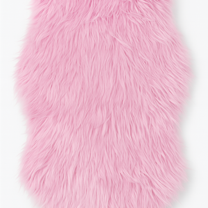 Faux Fur Accent Rug