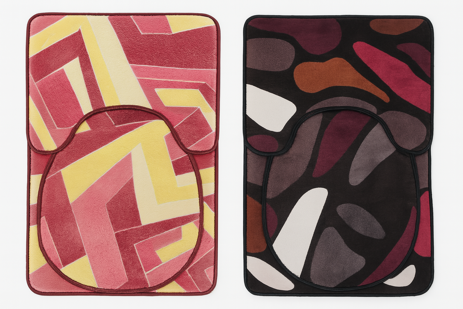 3pc -Piece Bathroom Rug Set –