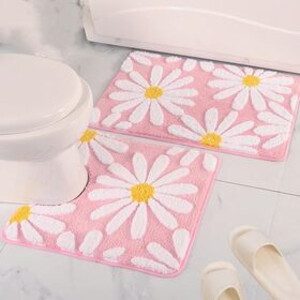 3pc -Piece Bathroom Rug Set –