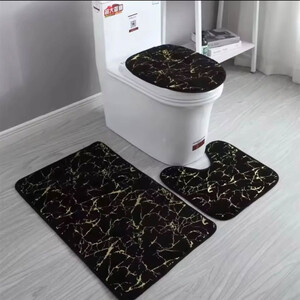 3pc -Piece Bathroom Rug Set –