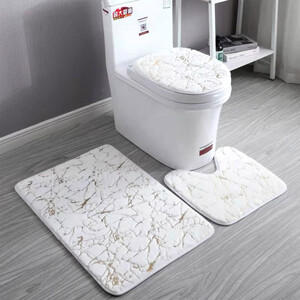 3pc -Piece Bathroom Rug Set –