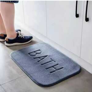 Soft-Touch Embossed Door Mat