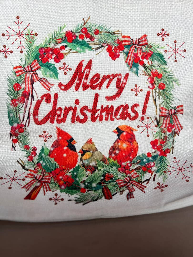 Cardinal Christmas Cushion covers