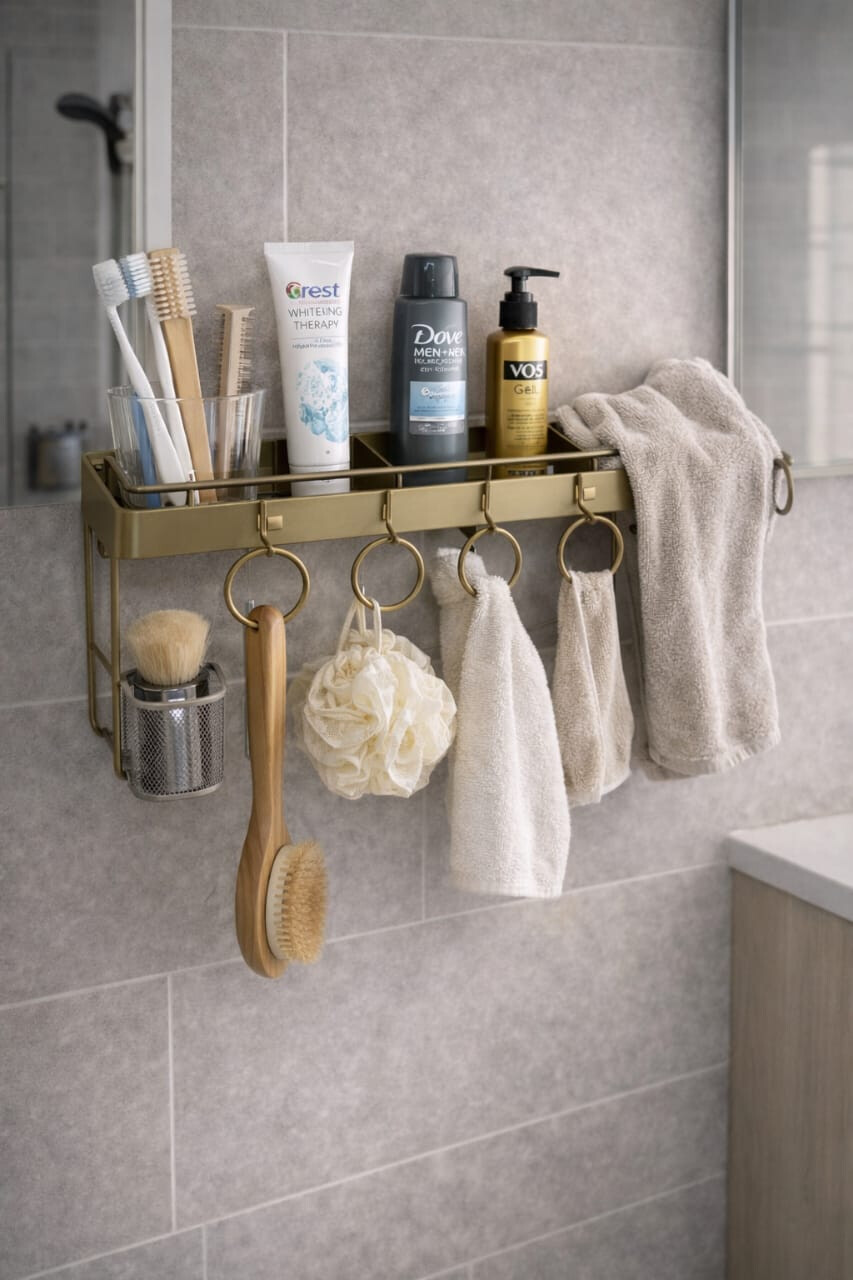 Multi-Functional Bathroom Caddy