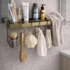 Multi-Functional Bathroom Caddy