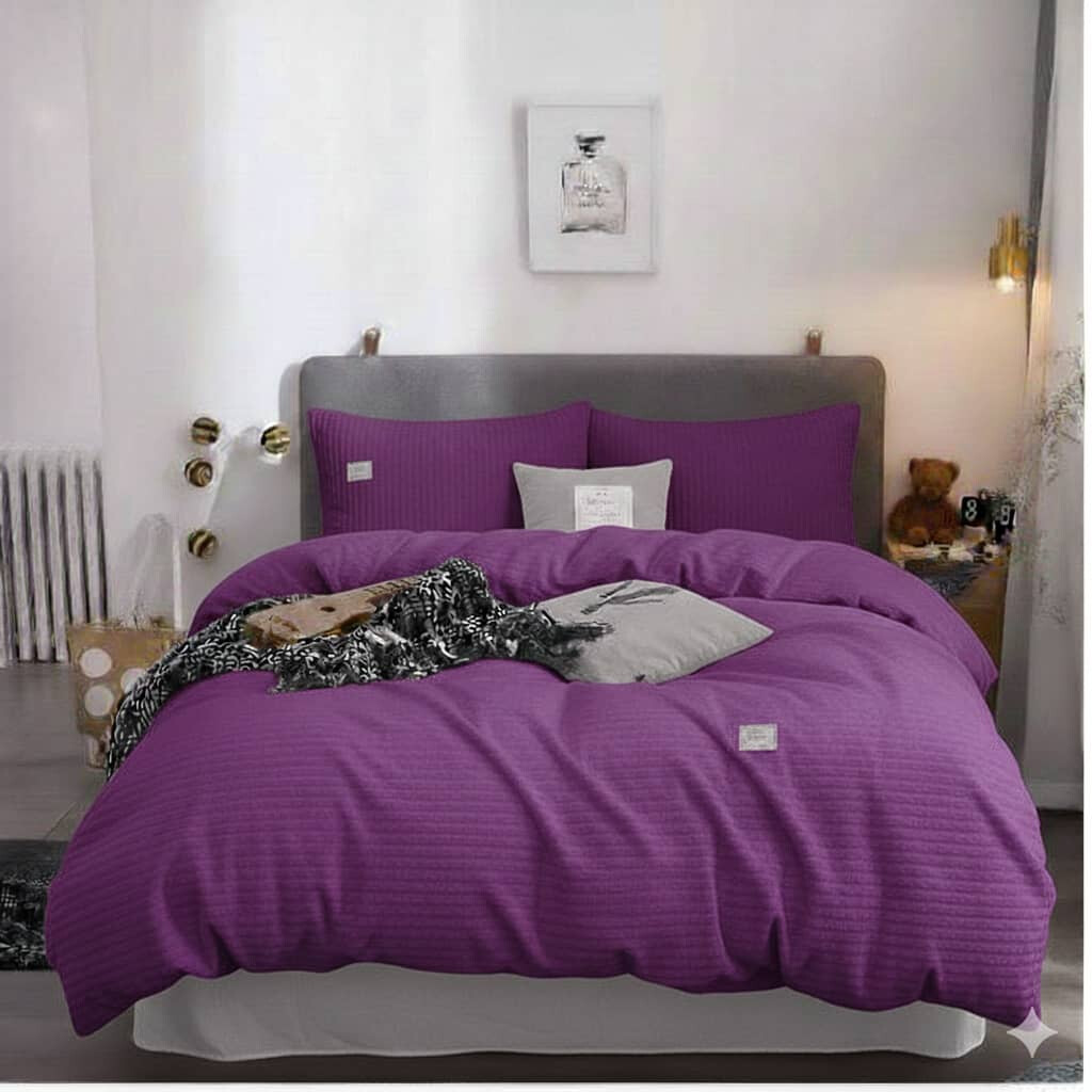 LuxeVelvet 4-Piece Duvet Set