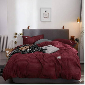 LuxeVelvet 4-Piece Duvet Set