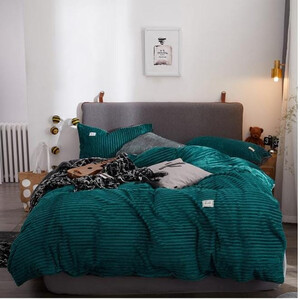 LuxeVelvet 4-Piece Duvet Set